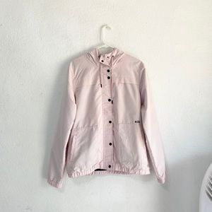 NEW!!! BABY PINK VOLCOM RAIN JACKET